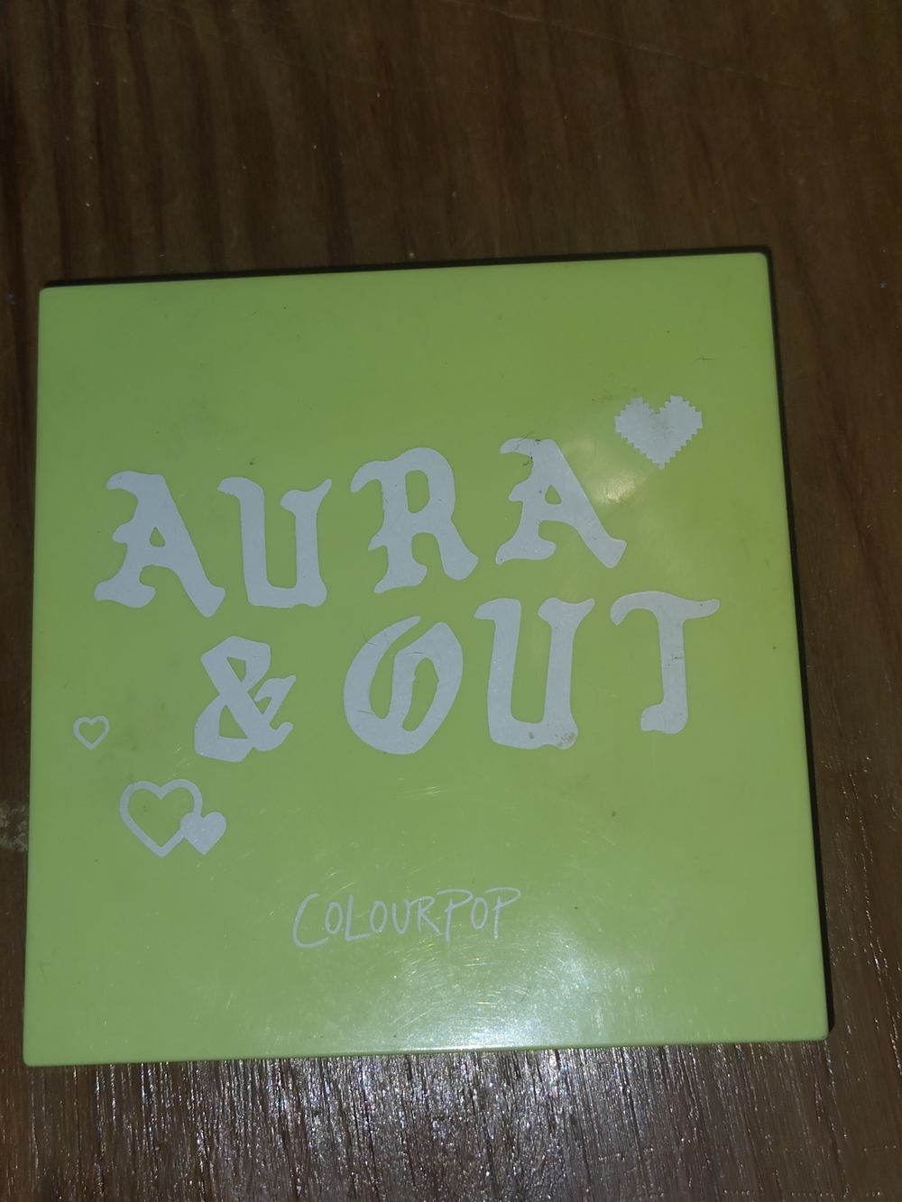 ColourPop 'Aura & Out' Lime Green Eyeshadow Palette